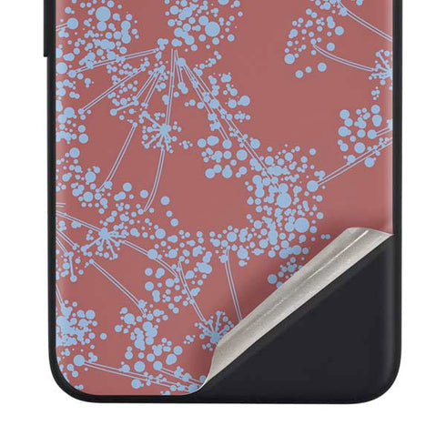 Airy Blue Floral Google Pixel 4a Skin